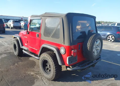 1997 Jeep Wrangler из США, поврежденный, VIN 1J4FY29T4VP528423